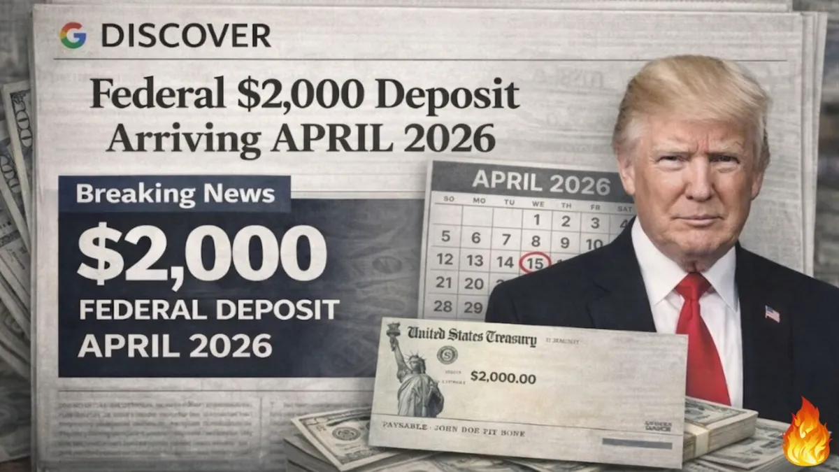 $2,000 Federal Deposit Coming in March 2026?